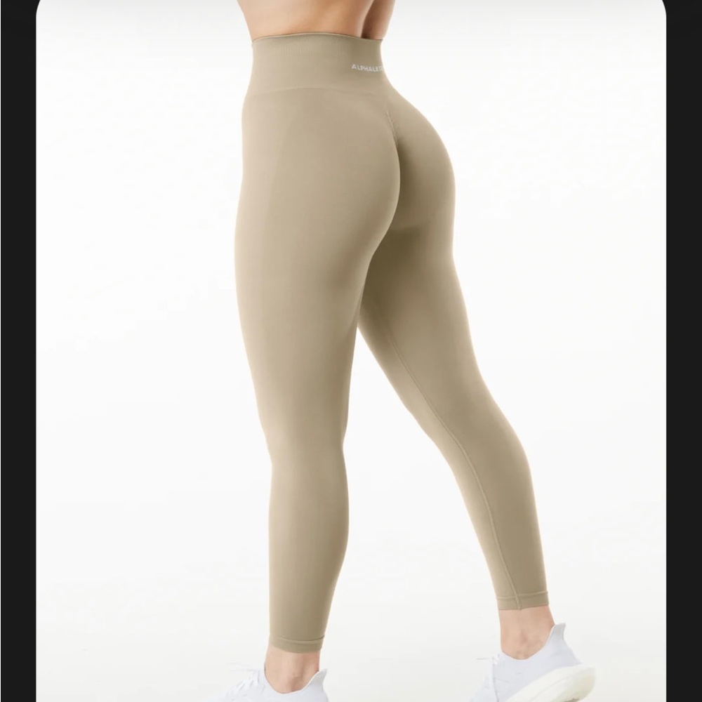 NEW Alphalete Amplify Linen Leggings-XS